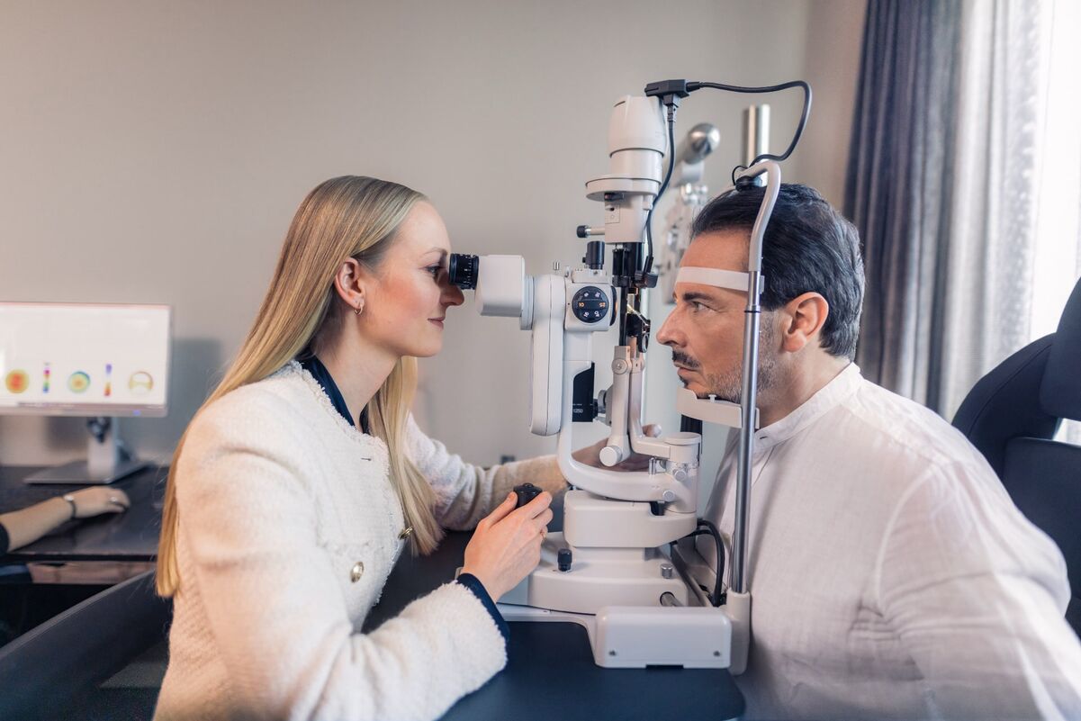 Longevity Augen-Check