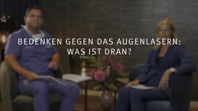 Dr. Breyer spricht mit Nina Ruge über Bedenken gegen das Augenlasern: Was ist dran?