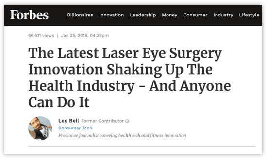 Augenlasern SMILE pro