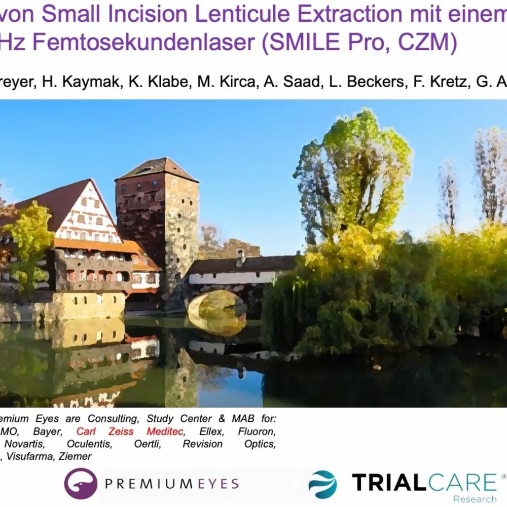 Titelslide des Vortrages über SMILE pro auf der DOC 2023