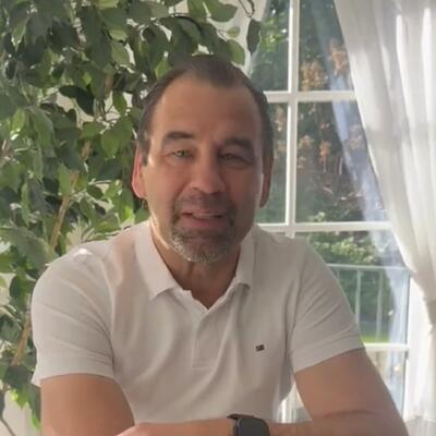 Ehemaliger Fußball Bundesliga Spieler Ulf Kirsten