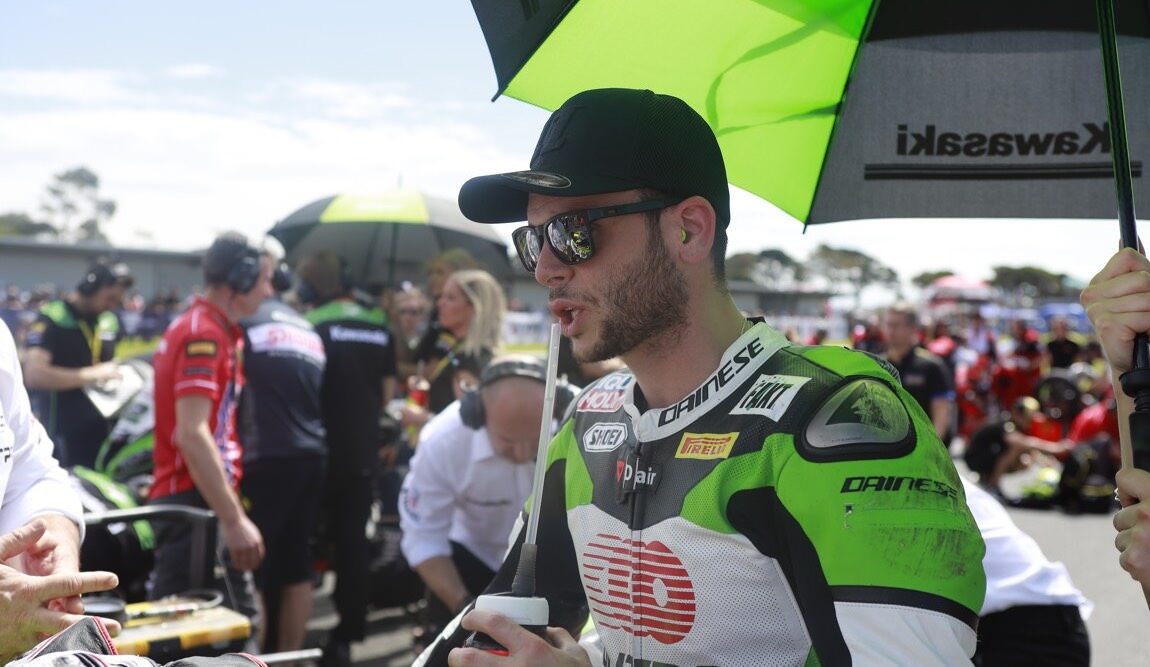 Motorradrennfahrer Sandro Cortese